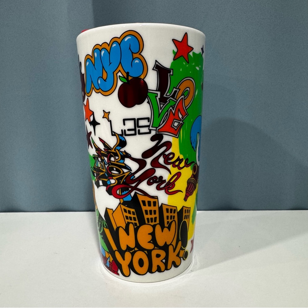 Starbucks Marcos Chin Tumbler Cup NYC Collection Limited Edition
